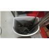 Image 2 : BIN OF MISC. LG C CLAMPS, ETC.