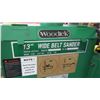 Image 2 : WOODTECK 13" WIDE BELT SANDER, 3HP, COMMERCIAL SANDING UNIT