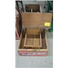 Image 1 : 4 WOODEN BOXES & A SM HANDLED BOTTLE HOLDER