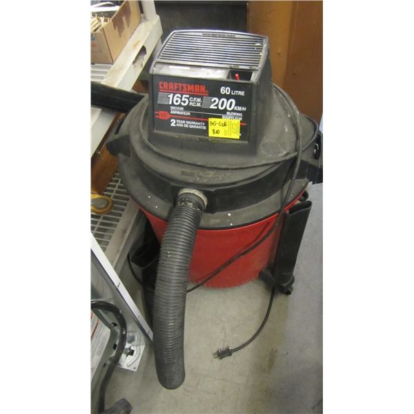 CRAFTSMAN 60L SHOP VAC