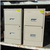 Image 1 : 2 SM 2 DRAWER FILING CABINETS