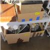 Image 1 : 6 BOXES OF MISC. BOOKS, STEAMERS, KIRBY VACUUM PARTS, ETC.