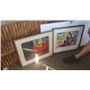 Image 1 : PAIR OF FRAMED NUMBERED PRINTS