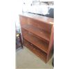 Image 1 : 4 TIER WOODEN SHELF UNIT