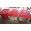 Image 1 : 4 BINS OF CHRISTMAS DECORATIONS