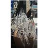 Image 1 : BOX OF WIRED WINTER DECORATIVE FIGURINES