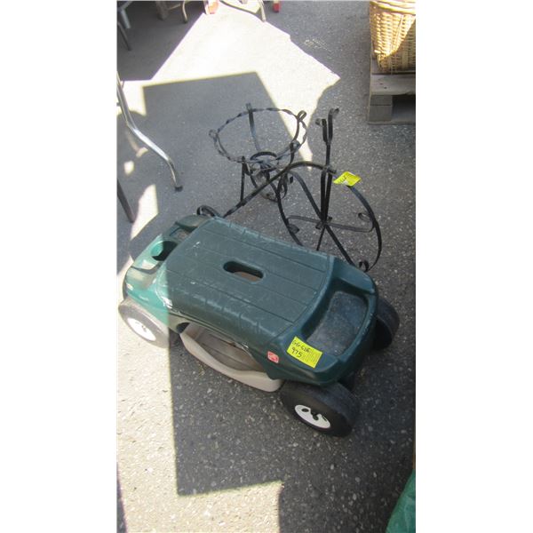 GARDEN CART & A BICYCLE PLANTER