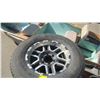 Image 2 : SET OF 26570R17 TIRES ON CHEV RIMS
