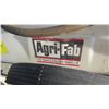 Image 3 : PULL BEHIND SPRAYER & PULL BEHIND FERTILIZER SPREADER W/SPRINKLER, ETC., SPRAYER HAS BROKEN WHEEL