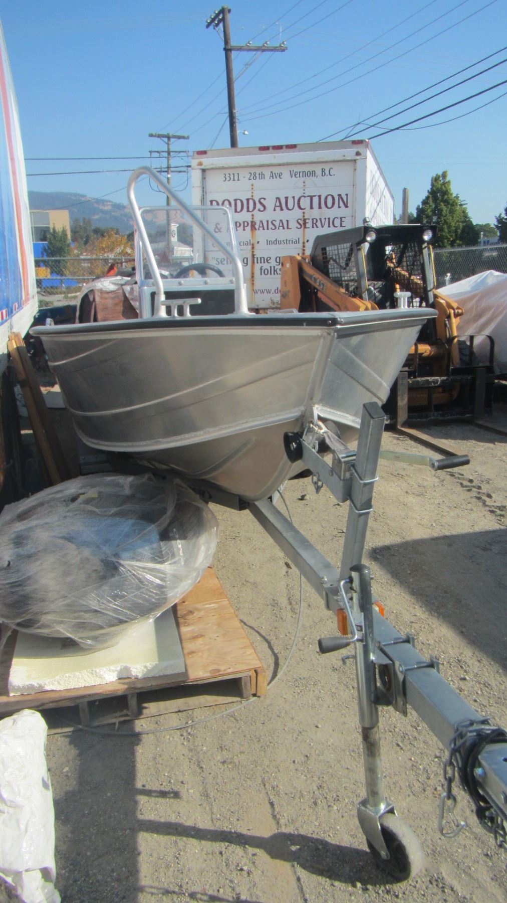 NEW 2019 15 1/2' ALUMINUM KIMPLE EXPLORER 460C BOAT W/EAZY LOADER TRAILER