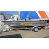 Image 2 : NEW 2019 15 1/2' ALUMINUM KIMPLE EXPLORER 460C BOAT W/EAZY LOADER TRAILER