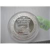 Image 2 : 1 OZ SILVER .999 (TAX EXEMPT)COIN WITH CANNIBIS LEAF