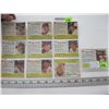 Image 1 : 10-1960'S POST CEREAL BASEBALL CARDS AND SHEET OF NINE POST CEREAL BASEBALL CARDS