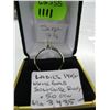 Image 3 : LADIES 14KT WHITE GOLD SOLITAIRE RING - .50 TCW w/A - $3,435. - SZ 7 1/4