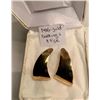 Image 1 : 14KT GOLD EARRINGS - 4.5 G