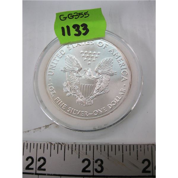 1 OZ. US 2017 $1 SILVER (99.9%) COIN - TAX EXEMPT