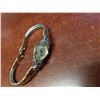 Image 2 : GOLDPLATED LADIES BULOVA WATCH W/DIAMONDS & MOONLIGHT SONATA BROOCH