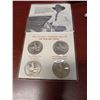 Image 1 : 1982 STAMPEDE SOUVENIR DOLLAR, 4 PACK