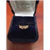 Image 1 : LADIES 10K GOLD RING W/DIAMONDS SZ 6.5