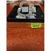 Image 2 : STERLING SILVER CHARM BRACELET W/CHARMS, 48.59G