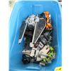 Image 2 : LARGE BLUE BIN OF ASSORTED LEGO AND LEGO BOOKS