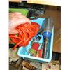 Image 1 : BIN OF MISC 1/2 INCH AIR IMPACT GUN, AIR FITTINGS ETC