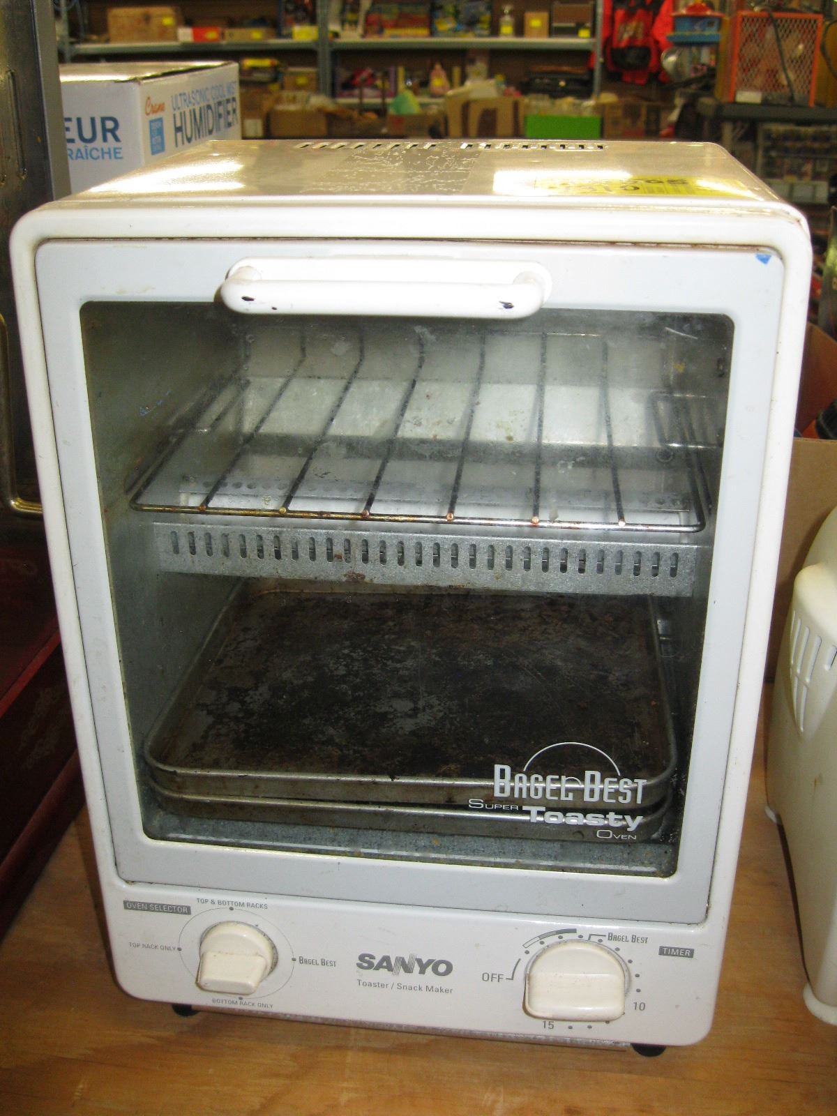 GEORGE FOREMAN BABY GEORGE OVEN AND A BAGEL BEST TOASTER