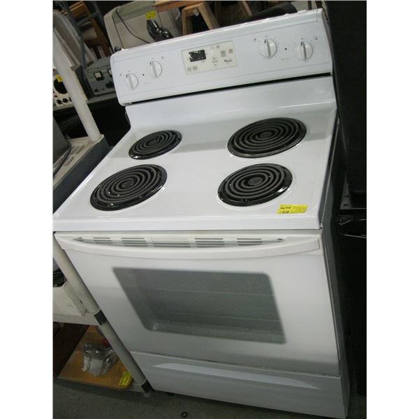 WHIRLPOOL WHITE STOVE