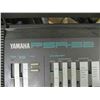 Image 2 : ELECTRIC YAMAHA ORGAN WITH LARGE SELECTION OF MUSIC AND ASSORTED BIN OF CORDS ETC