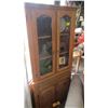 Image 1 : OAK CORNER CABINET