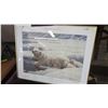 Image 1 : FRAMED ROBERT BATEMAN PRINT OF ARTIC FAMILY