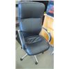 Image 1 : LEATHER LOOK ADJUSTABLE OFFICE CHAIR