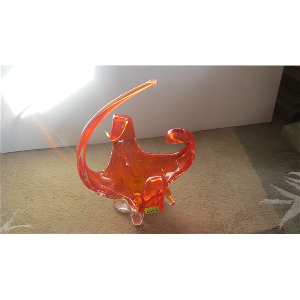 DECORATIVE PIECE OF CHALET GLASS