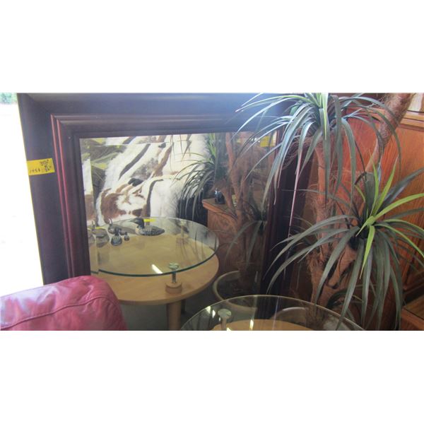 LARGE BEVELED EDGE MIRROR