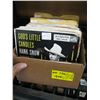 Image 1 : BOX OF 45 RPM RECORDS