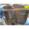 Image 1 : WALL MOUNT GLASS DOOR DISPLAY CABINET