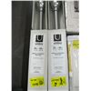Image 2 : 2 DRAPERY RODS AND BOX OF DRAPES