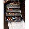 Image 1 : FISHING TACKLE BOX WITH CONTENTS