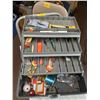 Image 2 : FISHING TACKLE BOX WITH CONTENTS