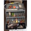 Image 2 : FISHING TACKLE BOX WITH CONTENTS