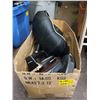 Image 1 : BOX OF MISC EXERCISE GEAR,MASSAGER ETC
