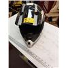 Image 1 : BLACK, GREY AND WHITE MOTOR CYCLE HELMET