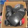 Image 3 : BOX OF MISC FIGHT PROTECTION, GLOVES, HEAD GEAR ETC