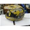 Image 2 : YELLOW MOTORCYCLE HELMET AND GOGGLES