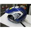 Image 2 : BLUE AND WHITE HELMET