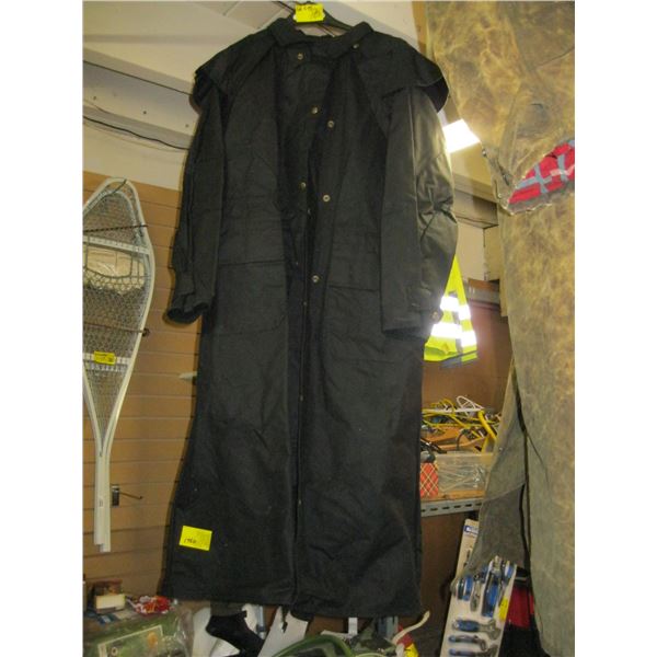 BLACK OIL SLICKER JACKET