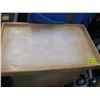 Image 2 : 4 PCE WOODEN TV TRAY SET ON ROLLING CART