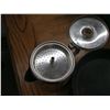 Image 2 : 1 DEEP CAST IRON SKILLET & 1 COFFEE PERCOLATOR