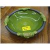 Image 1 : GREEN ORNATE BOWL BY SILVIADOTTO CO.