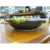 Image 2 : GREEN ORNATE BOWL BY SILVIADOTTO CO.